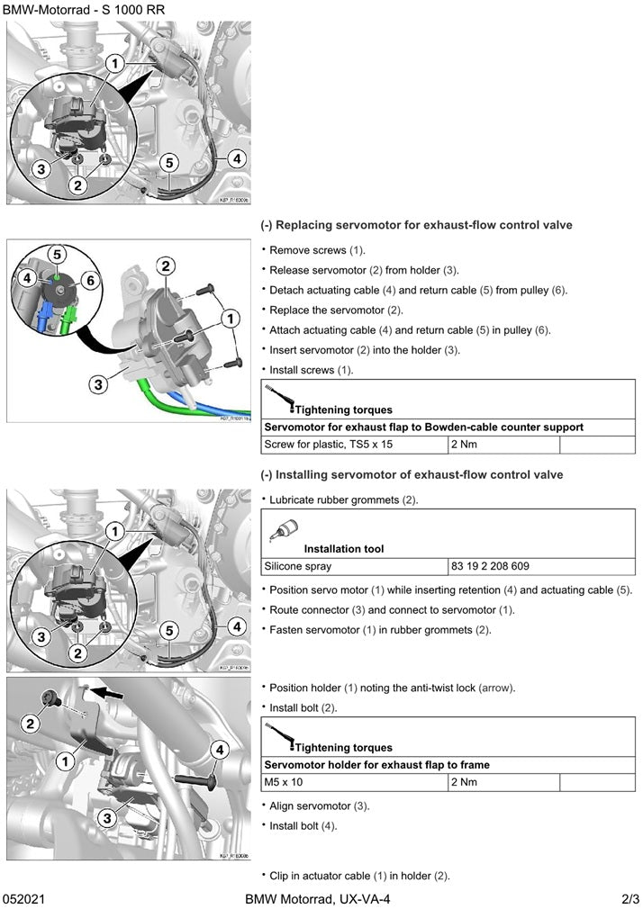 2019on BMW S1000RR K67 Service Manual