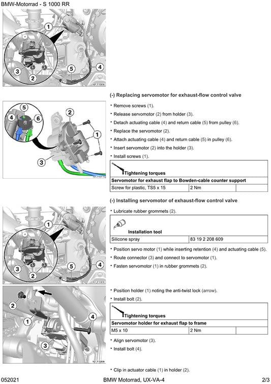 2019on BMW S1000RR K67 Service Manual