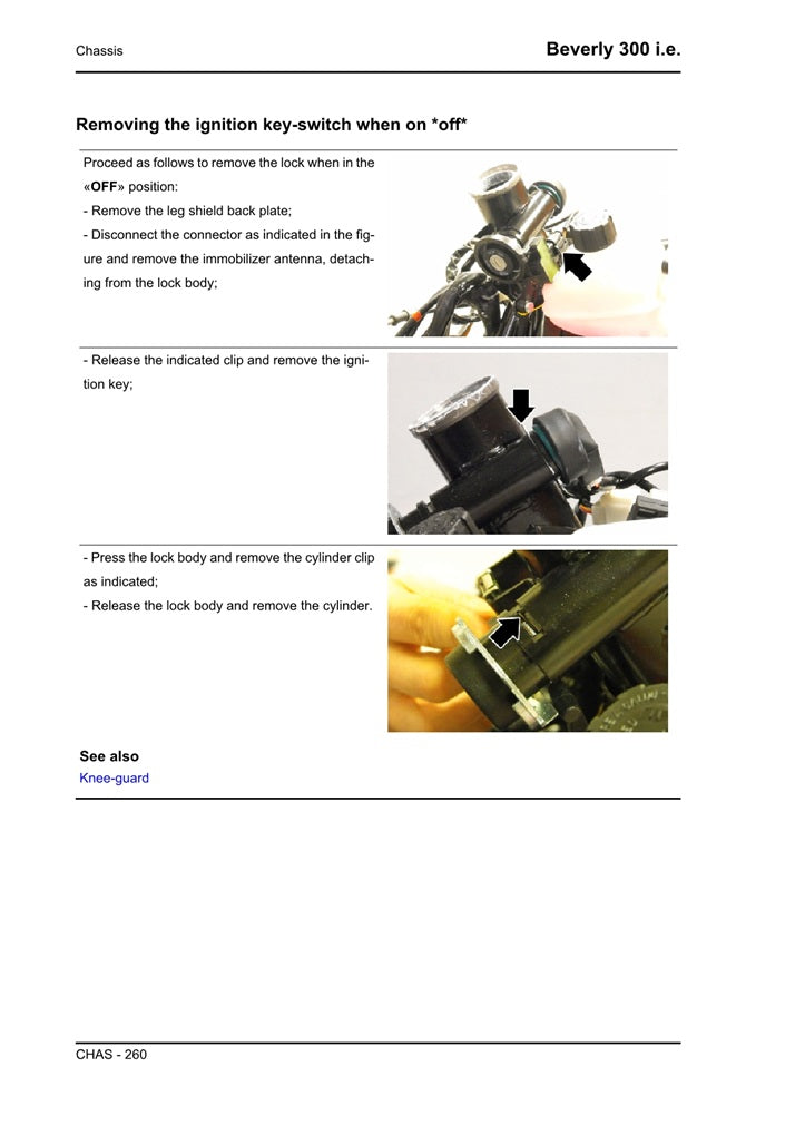 2010on Piaggio Beverly 300 i.e. Scooter Service Manual