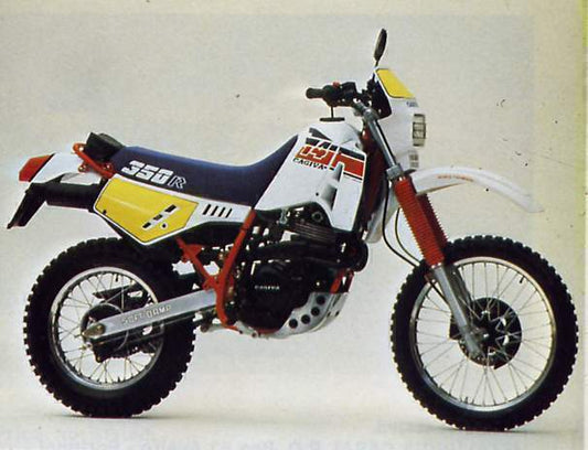 1986-1988 Cagiva T4 350R Manual de servicio