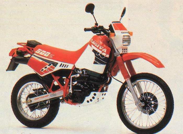 1987-1989 Cagiva T4 500E Service Manual