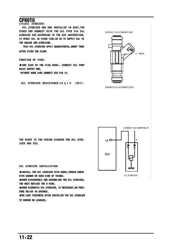 2009 Onwards CFMOTO CF500 5A CF500-5A Quad Service Manual