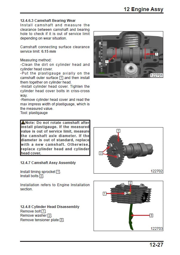 2017 Onwards CFMOTO PAPIO 125 CF125-3A Service Manual