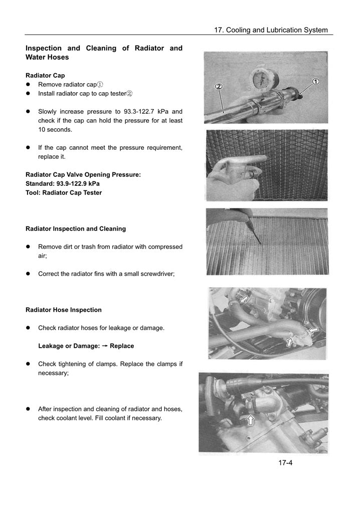 2006 Onwards CFMOTO CF500 CF500A Quad Service Manual