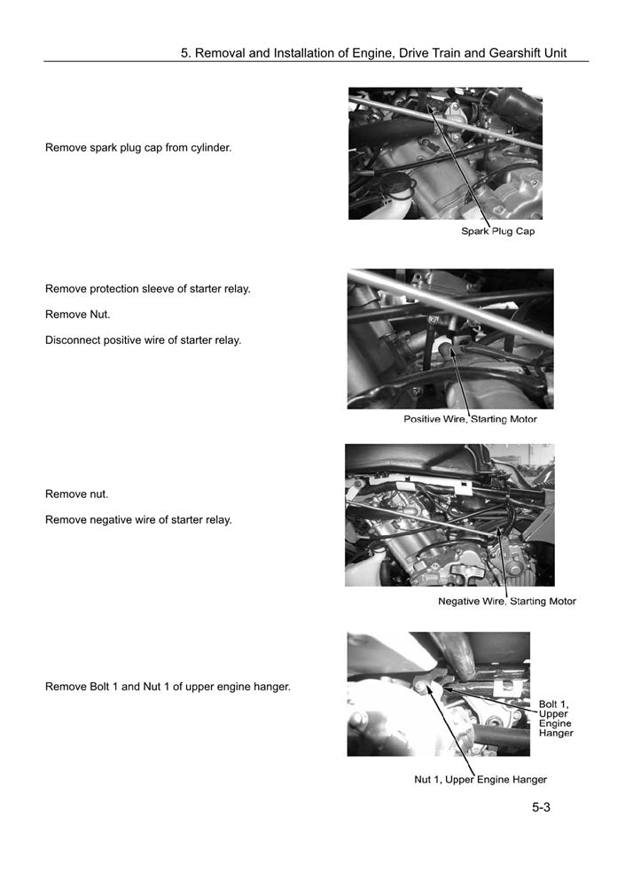 2006 Onwards CFMOTO CF500 CF500A Quad Service Manual