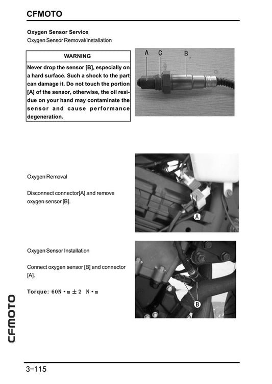 2019 Onwards CFMOTO CF650 650MT Service Manual