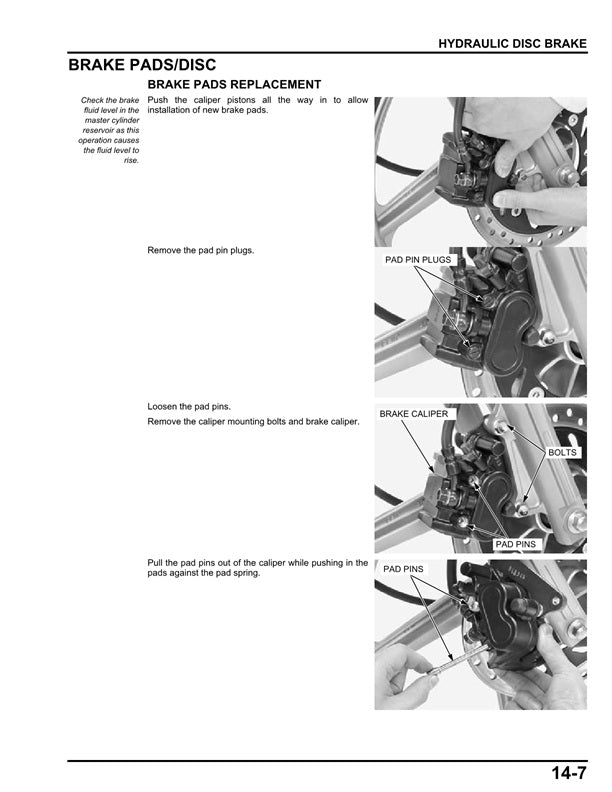 2009 Onwards Honda CGL125 CGL 125 Service Manual
