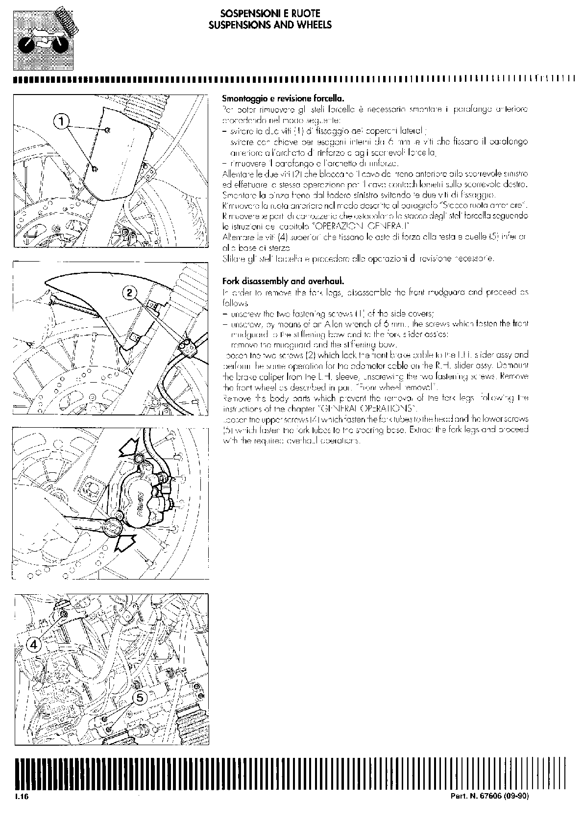 1993-1999 Cagiva Elefant 900 (E900) Manual de servicio