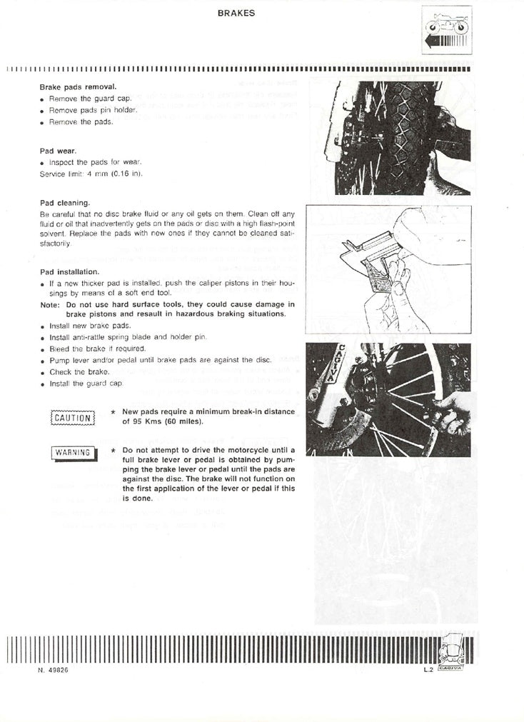 1984on Cagiva Elefant 650 (E650) Service Manual