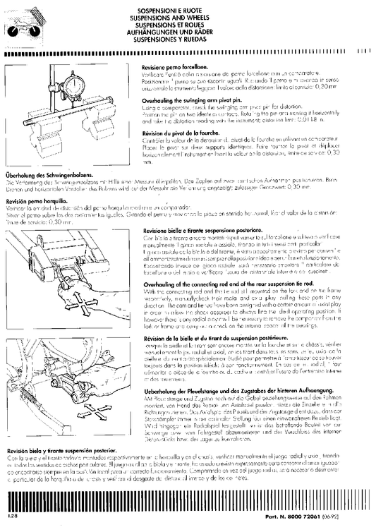 1991-1999 Cagiva Super ciudad 50 Manual de servicio