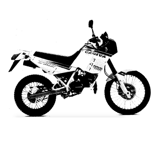 1987-1990 Cagiva crucero 125 Manual de servicio