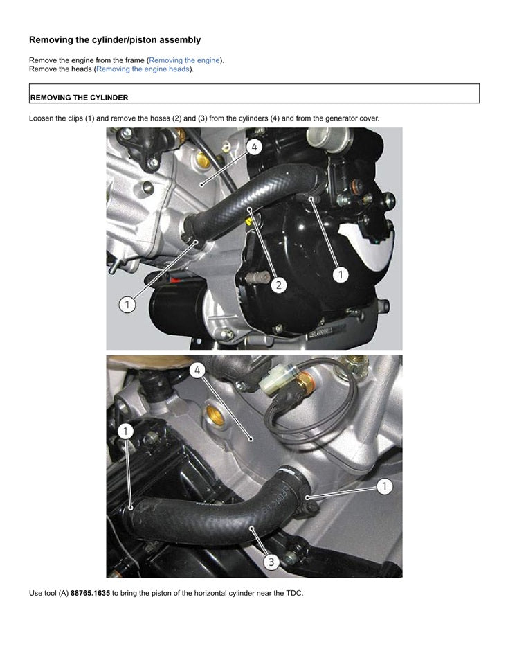 2019-2022 Ducati Hypermotard 950 SP Service Manual