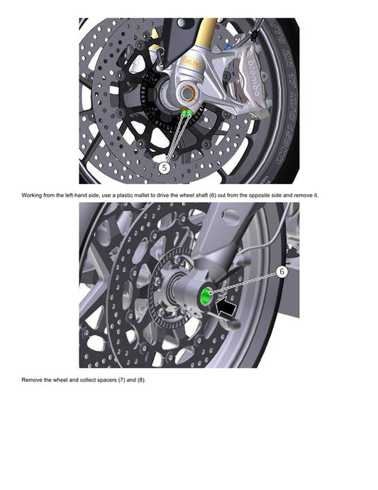 2019-2022 Ducati Hypermotard 950 SP Service Manual