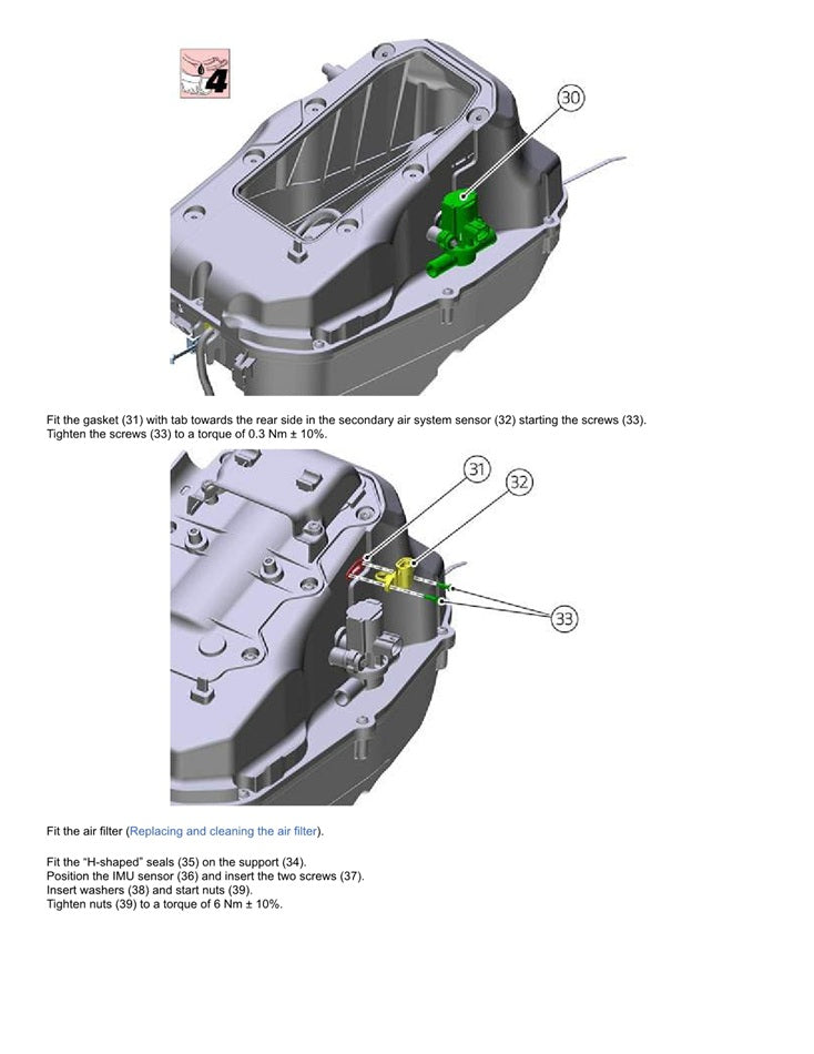 2019-2022 Ducati Hypermotard 950 SP Service Manual