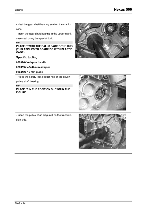 2004-2023 Gilera Nexus 500 Service Manual