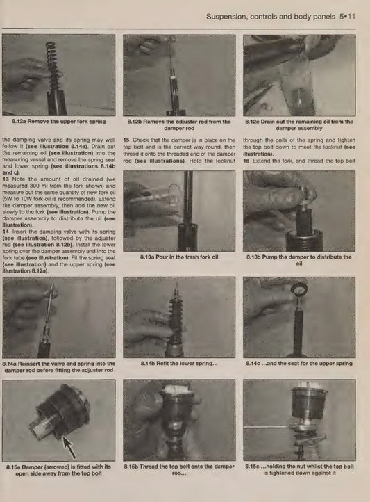 Various Model Pit Bike 110 120 140 155 Service Manual