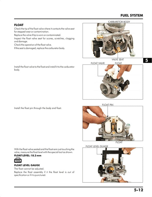 Honda CB500F 2013-2015 Manual