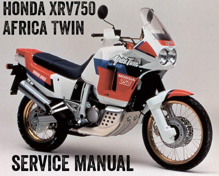 19892002 Honda XRV 750 XRV750 Africa Twin Manual retromotorcycle