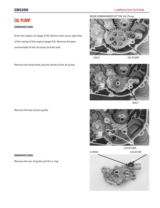 2000 Onwards Honda CBF250 CBX250 Twister Service Manual