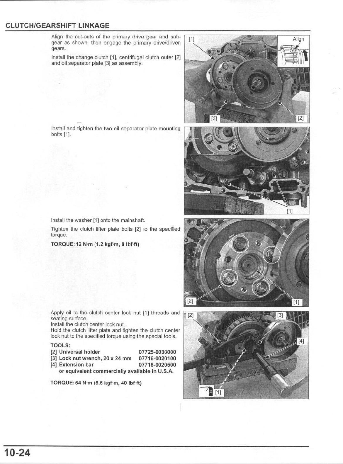 2013 onwards Honda CRF 110 CRF110F Service Manual