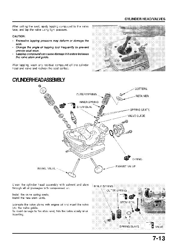 2001-2010 Honda TA200 TA 200 Shadow - Phantom Service Manual