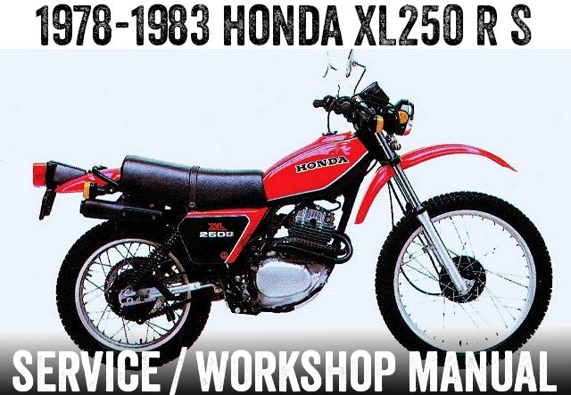 1978-1981 Honda XL250S Manual – retro-motorcycle-manuals