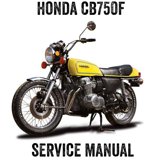 1975-1978 Honda CB750F Four Supersport Service/Workshop Manual –  retro-motorcycle-manuals