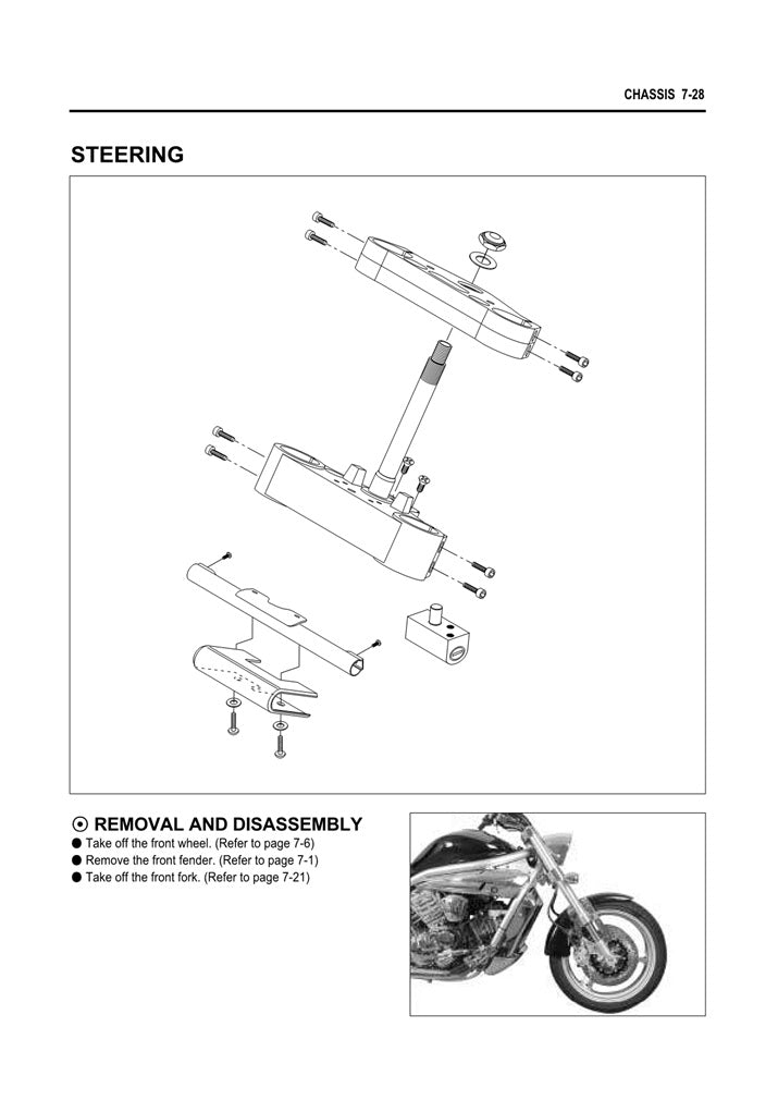 2003-2013 Suzuki RV125 Van Van Handbuch