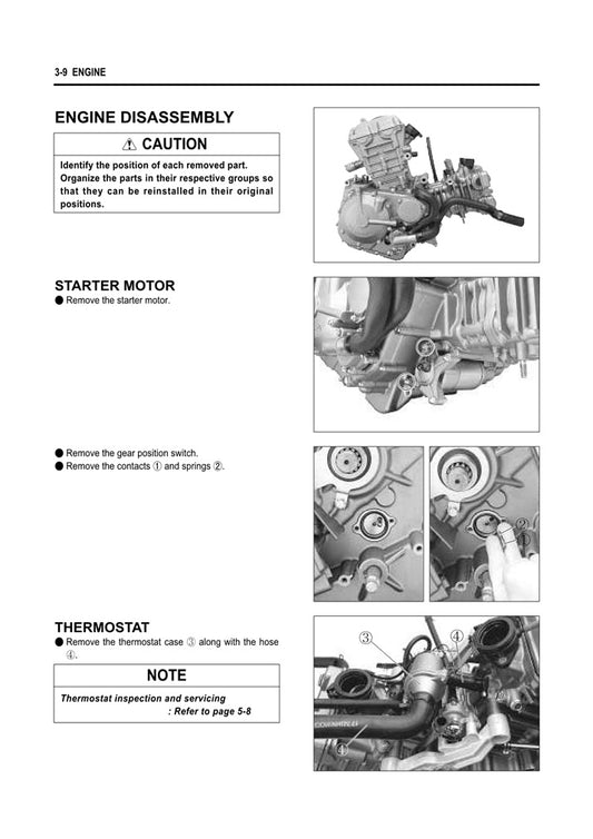 2004 on Hyosung GT650 GT 650 Comet Service Manual