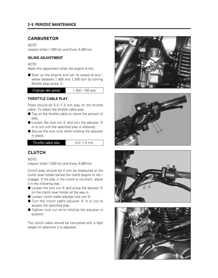 2001-2005 Suzuki VL125 VL 125 Intruder Cruiser Manual de taller de servicio de reparación