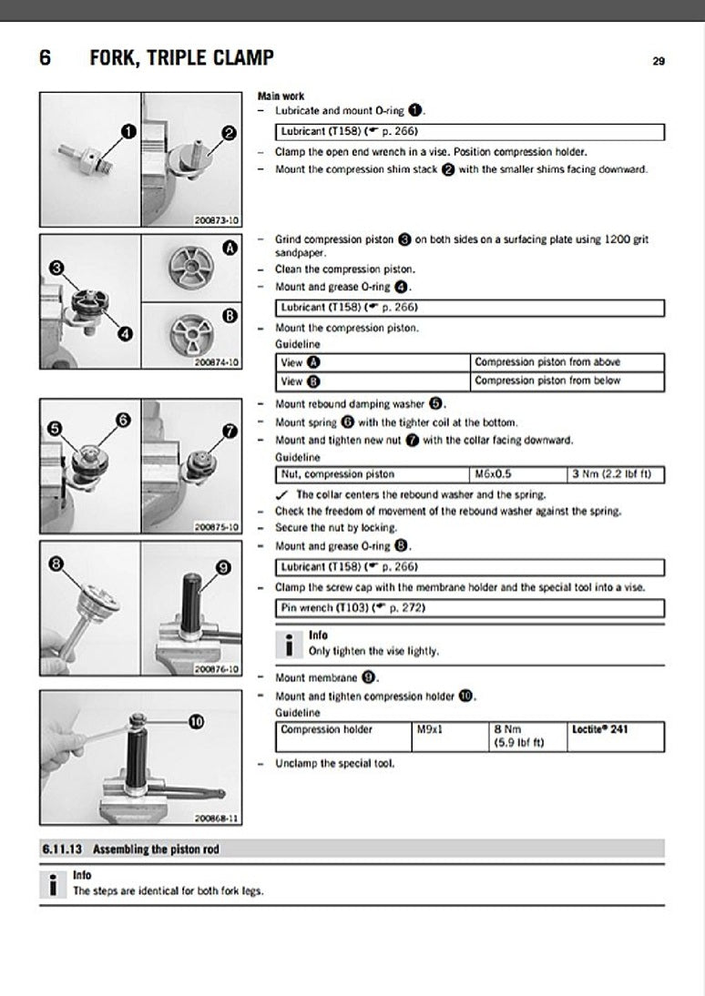 2014-2015 KTM 250XC 250 XC Service Manual