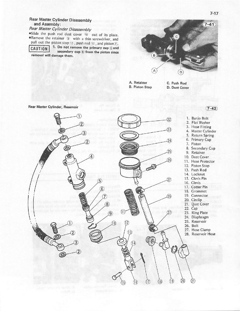 1981on Kawasaki Z1100 KZ1100 Shaft Drive Service Manual