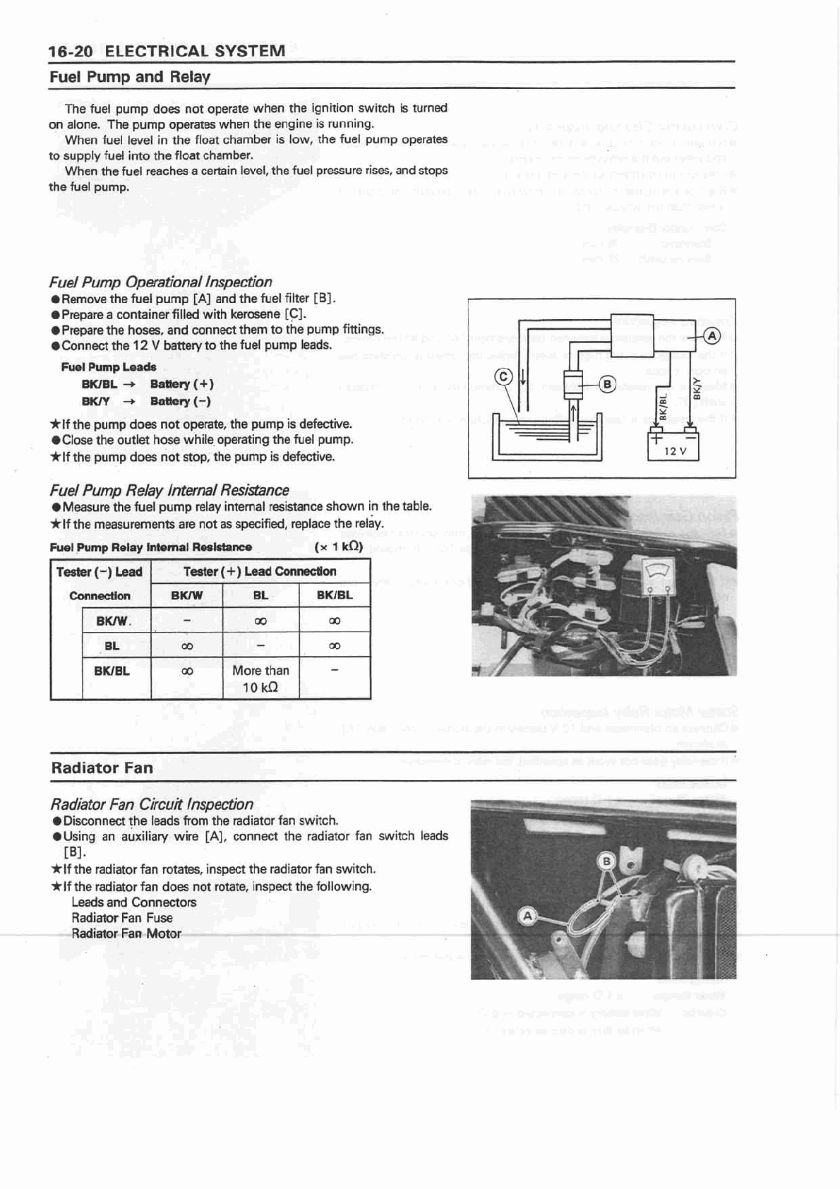 1993-2000 Kawasaki Mule 2500 Utility Vehicle Service Manual