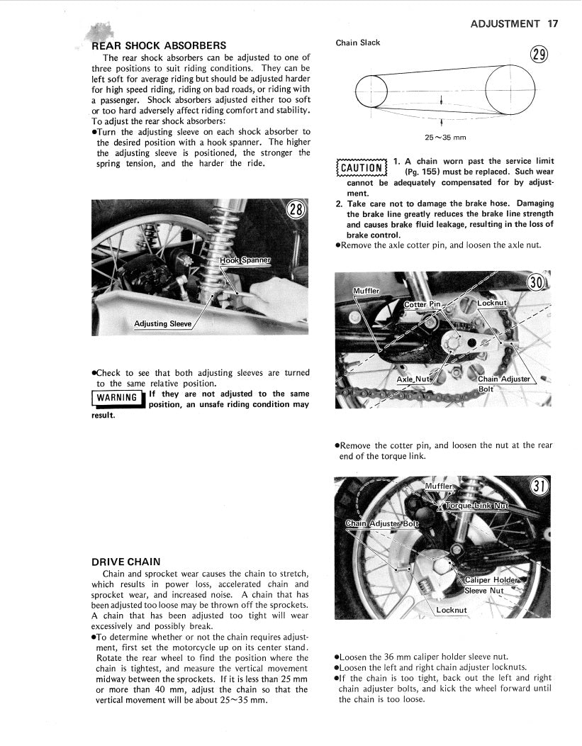 1976-1979 Kawasaki Z750 KZ750 Service Manual