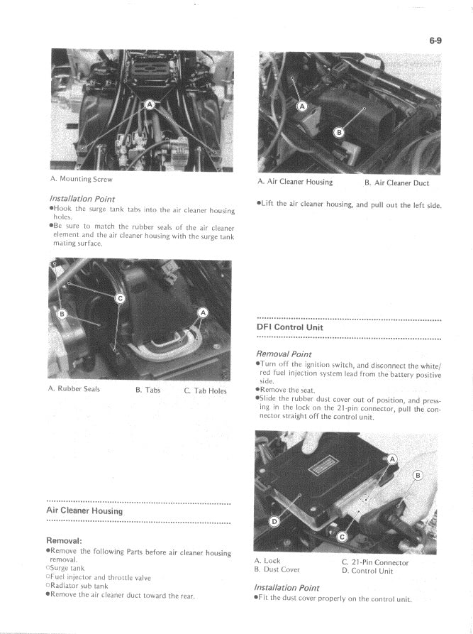 1981-1983 Kawasaki Z1000K KZ1000K K1 K2 LTD Manual de servicio
