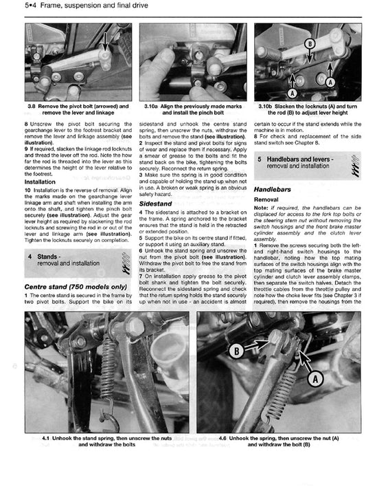 1992-2007 Kawasaki ZR1100 ZR 1100 Zephyr Manual de servicio