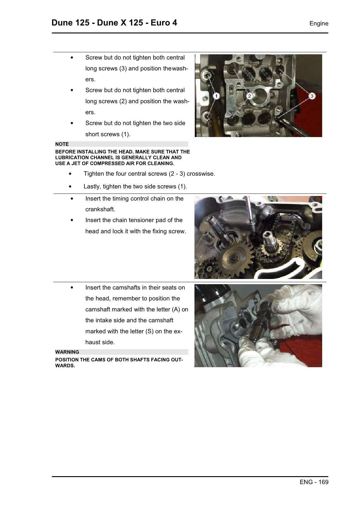 2018 on Malaguti Dune X 125 Service Manual