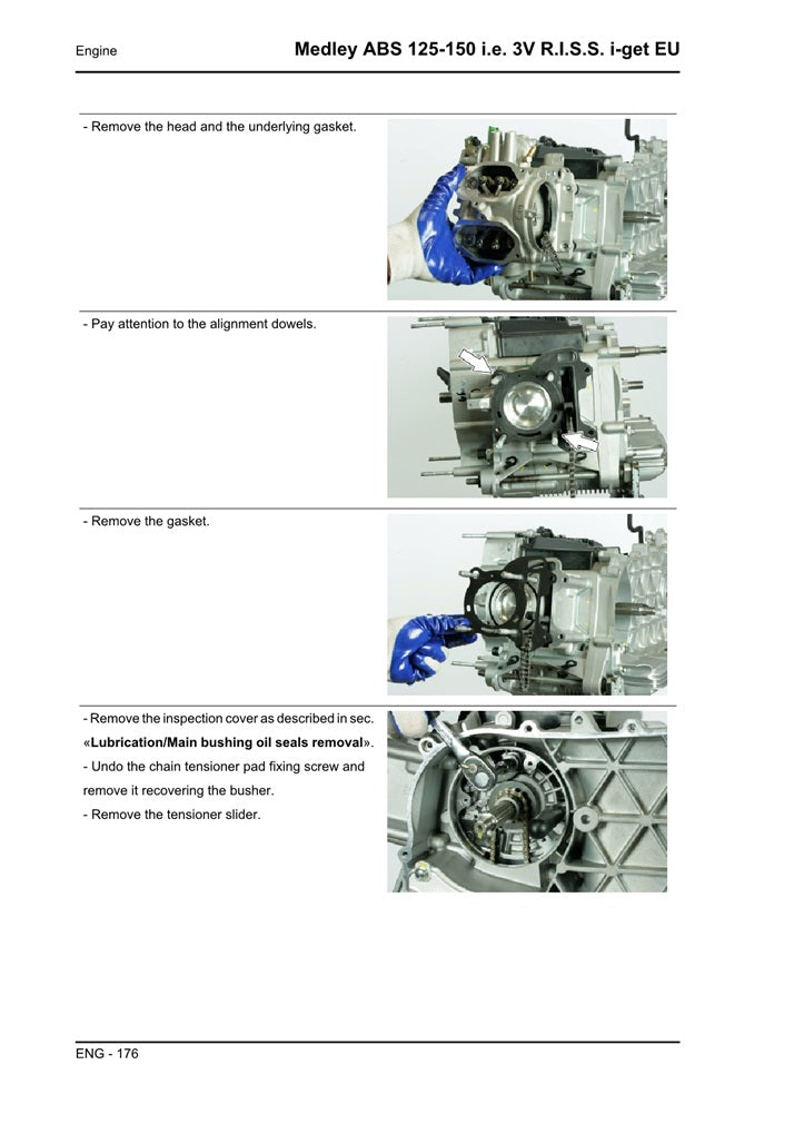 2016-2019 Piaggio Medley 150 Scooter Service Manual