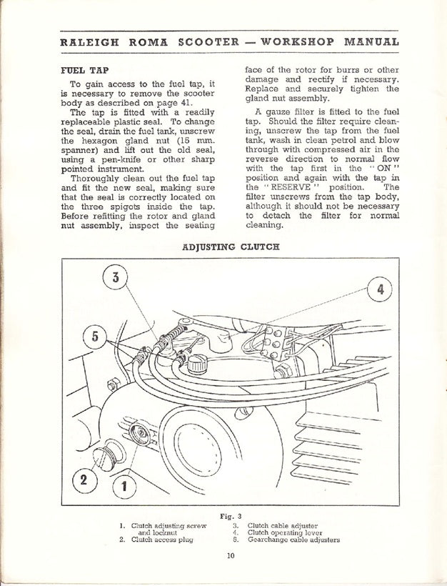 1969-1977 Honda PS50 Sportmoped-Roller-Handbuch