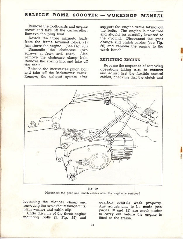 1969-1977 Honda PS50 Sportmoped-Roller-Handbuch