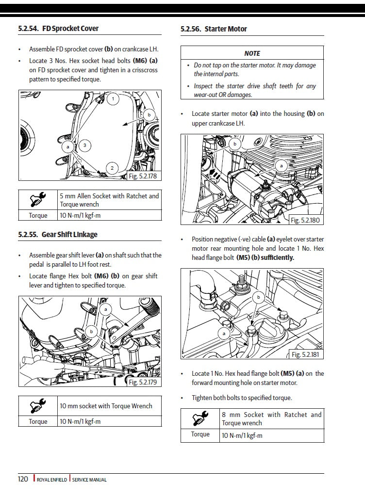 2018-2022 Royal Enfield 650 Continental GT Service Manual