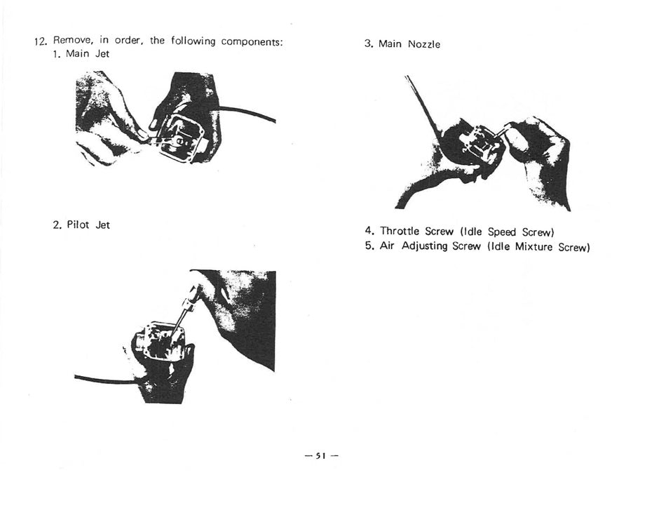 1973-1989 Yamaha TY80 TY80A Trial Service Manual