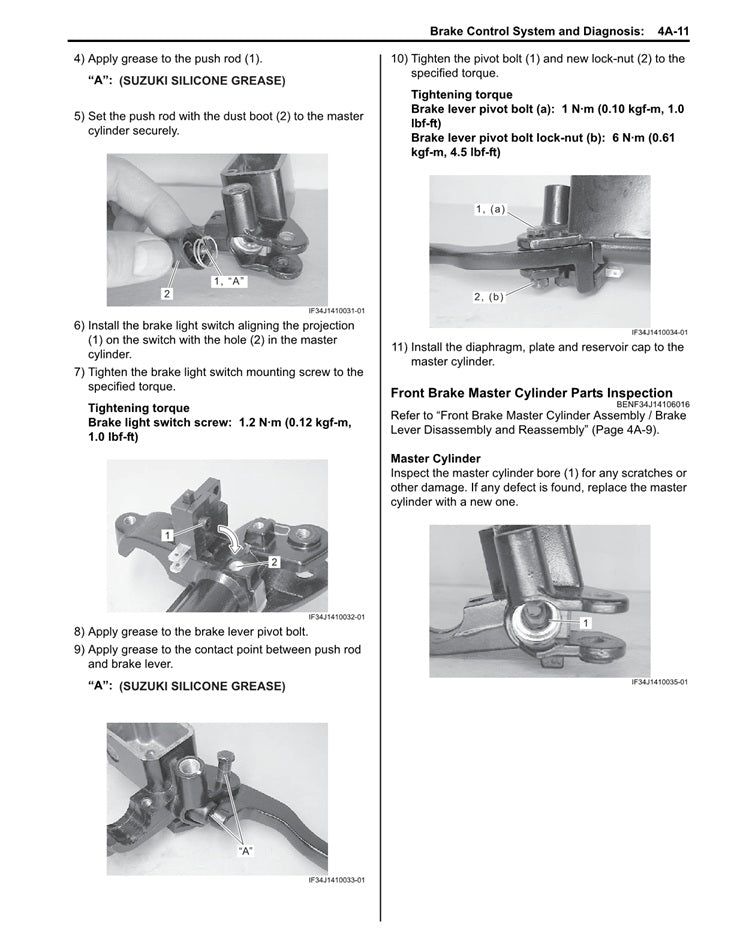 2015on Suzuki GSX150 GSX 150 Service Manual