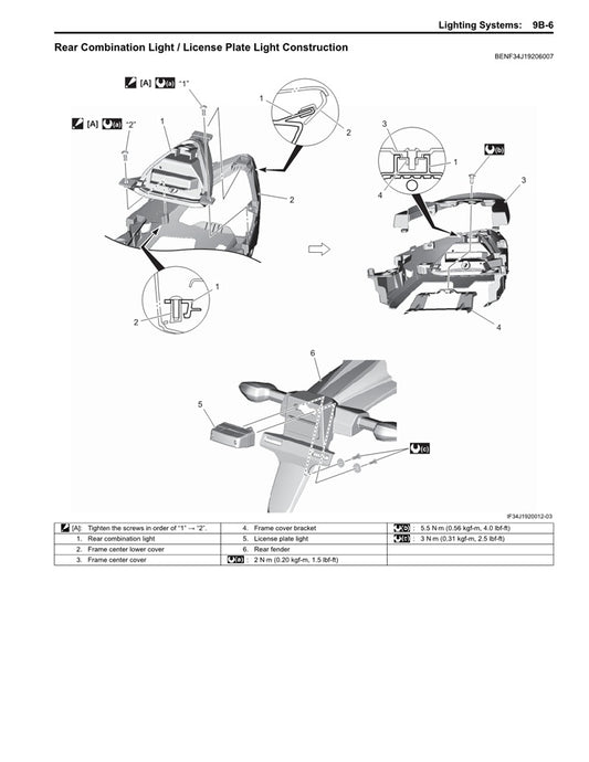 2015on Suzuki GSX150 GSX 150 Service Manual