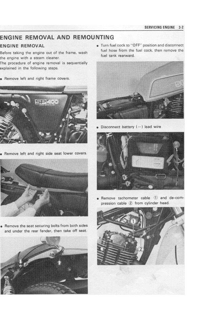 1990-1999Suzuki DR350 DR350S Manual