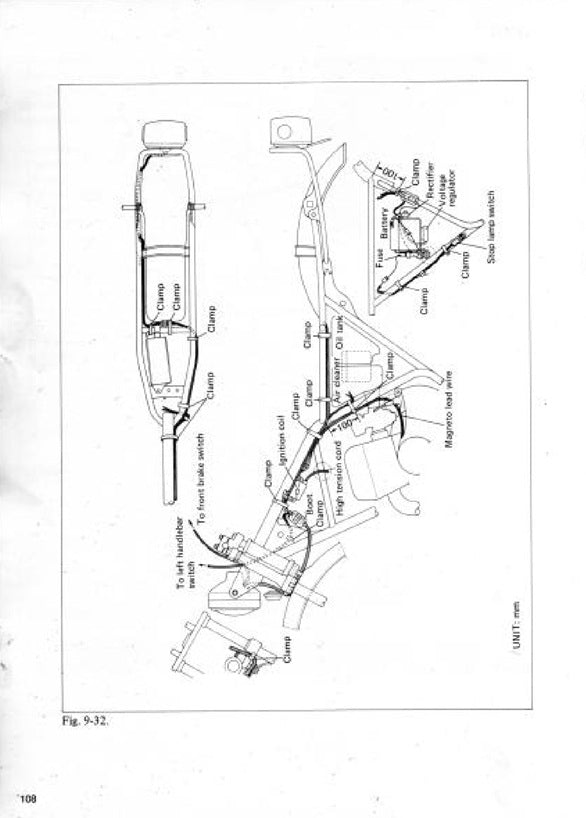 1976-1980 Suzuki GS750 GS 750 8v Manual de servicio/taller