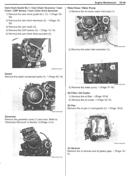 2019-2022 Suzuki GSXS1000S GSX-S 1000 S Katana Service Manual