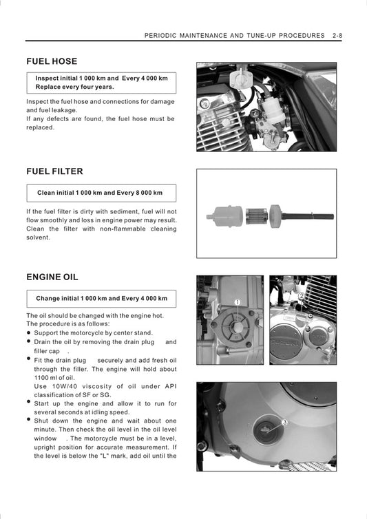 2003on Suzuki EN125 EN125-2A Service Manual