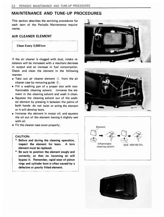 1980-1982 Suzuki GSX250 GSX250E GSX 250 Twin Service Manual