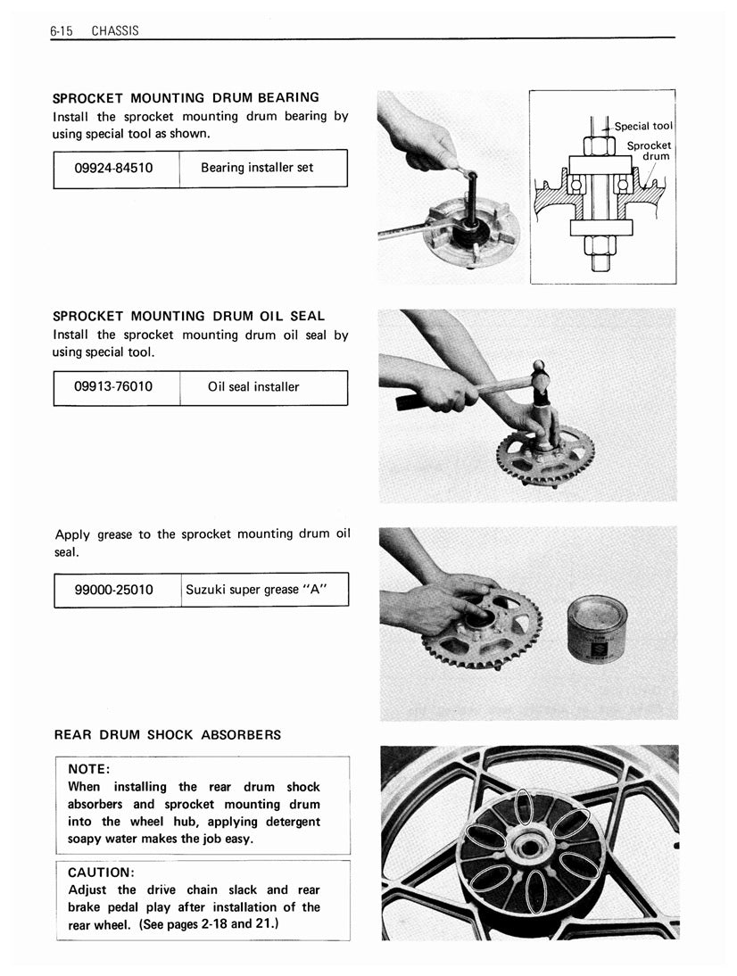 1980-1982 Suzuki GSX250 GSX250E GSX 250 Twin Service Manual